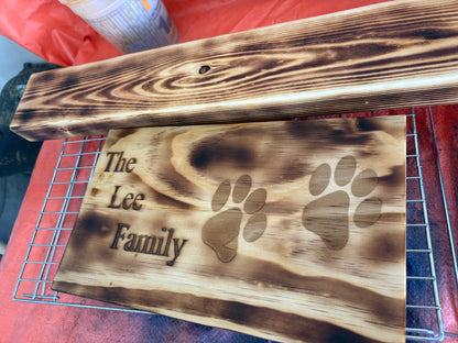 Custom Engraved Wood Signs